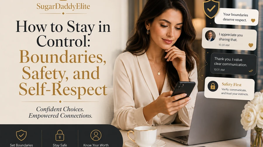 Sugar baby boundaries, safety, and self-respect guidance