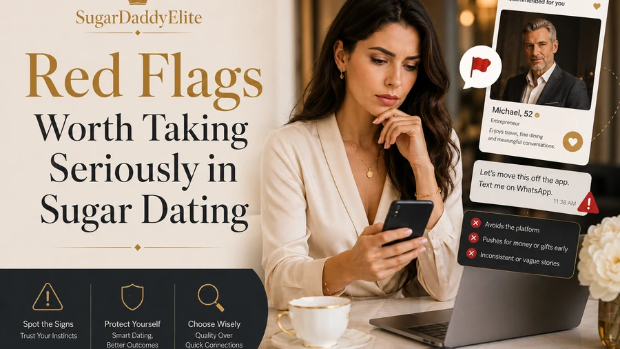 Sugar dating red flags and online safety warning signs